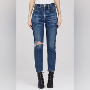 Citizens of Humanity Premium Vintage Emerson Button Fly Straight Leg Jeans Denim